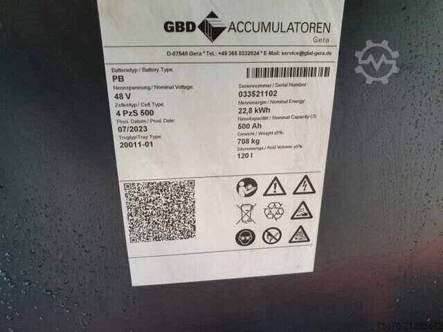 Gabelstapler Toyota 8FBET15 / Batterie  HH: 4.3m! / 2.849h