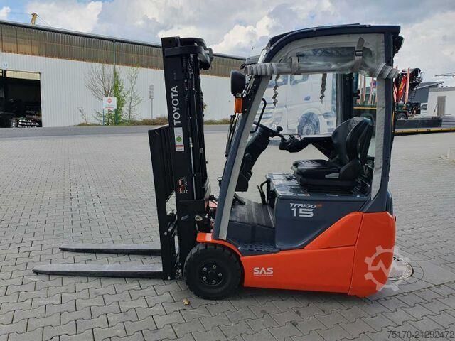 Gabelstapler Toyota 8FBET15 / Triplex: 4.30m / nur 393h! / SS