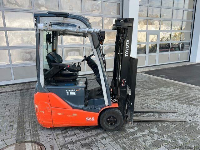 Gabelstapler Toyota 8FBET15 / Triplex: 4.30m / nur 1.187h! / SS