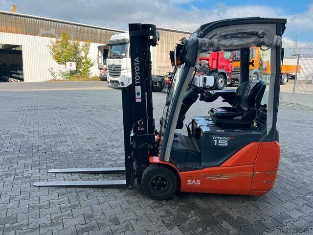 Gabelstapler Toyota 8FBET15 / Triplex: 4.30m / nur 1.187h! / SS