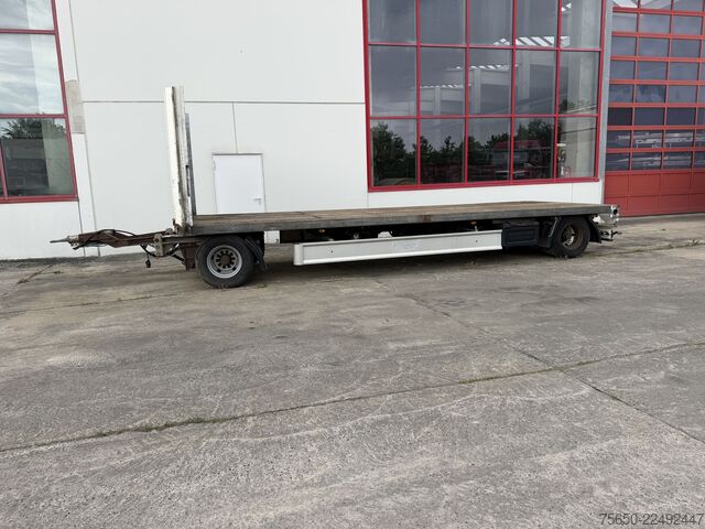 Anhänger mit offener Pritsche Fliegl ZPS180  2 Achs Jumbo-Plato- Anhänger