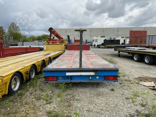 Tieflader-Sattelauflieger  stp  3 Achs Satteltieflader Platofür Fertigteile oder Baumaschinen
