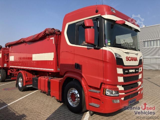 Kipper LKW Scania R540 - KEMPF 2-SEITENKIPPER inkl. TRAILER - ALCOA