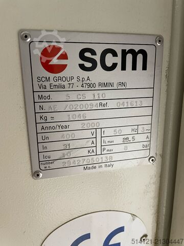 SCM Sandya 5 CS Breitbandschleifmaschine SCM Sandya 5 CS
