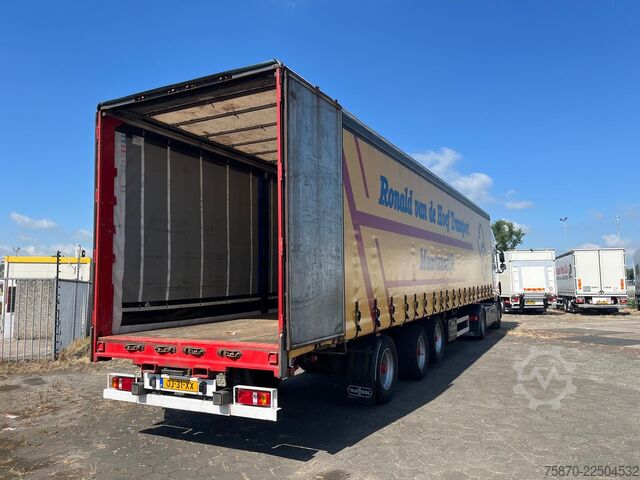 Sliding tarpaulins Van Hool SCHUIFZEIL 3 ASSEN kooiaap aansluiting