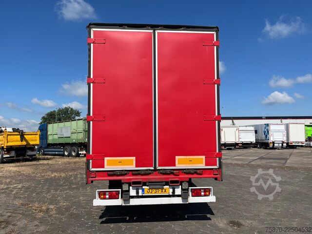 Sliding tarpaulins Van Hool SCHUIFZEIL 3 ASSEN kooiaap aansluiting