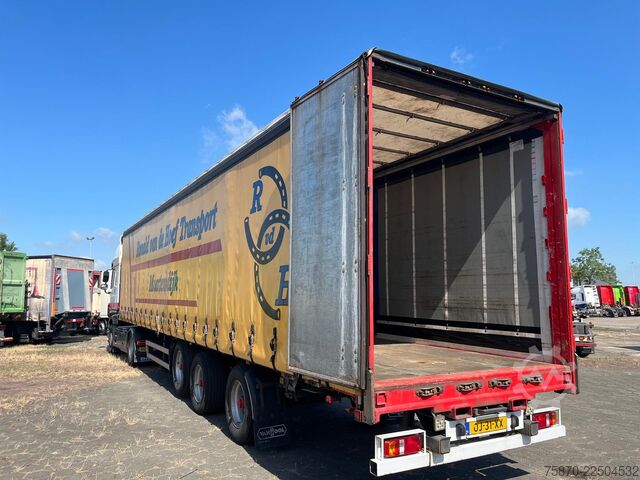 Sliding tarpaulins Van Hool SCHUIFZEIL 3 ASSEN kooiaap aansluiting