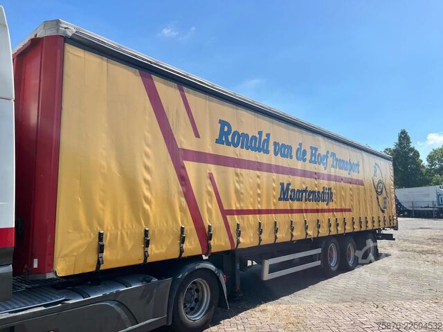 Sliding tarpaulins Van Hool SCHUIFZEIL 3 ASSEN kooiaap aansluiting