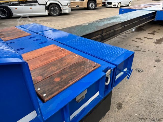 Low loader semitrailer  GVN TIEFLADER*AUZIEHBAR 6 M*LENKACHSE*PEN