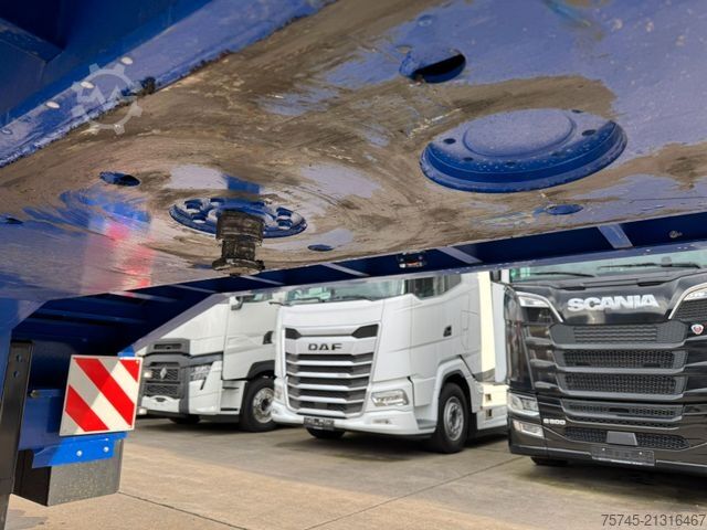 Low loader semitrailer  GVN TIEFLADER*AUZIEHBAR 6 M*LENKACHSE*PEN