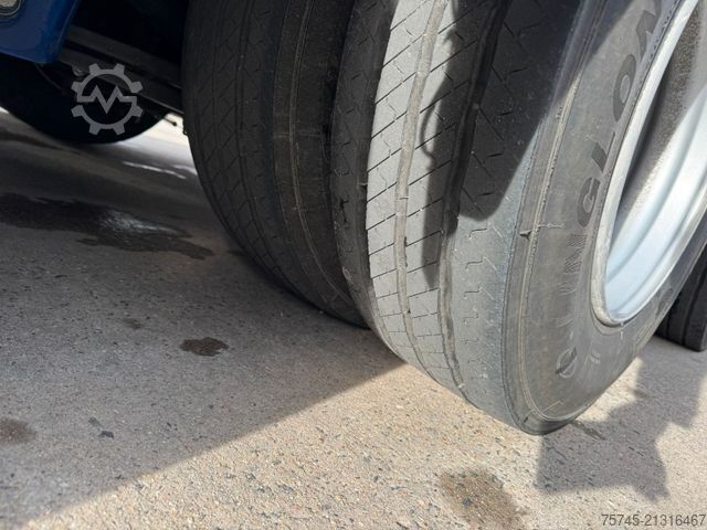 Low loader semitrailer  GVN TIEFLADER*AUZIEHBAR 6 M*LENKACHSE*PEN