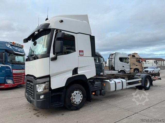 Swap body truck RENAULT T 460 * LBW * 2 X TANK * RETARDER * GERMAN TRUCK