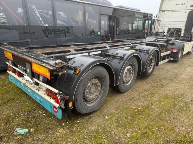 Swap body semitrailer D-TEC VCC 01, Flexitrailer, Liftachse, 45