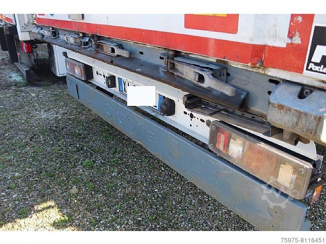 Flatbed + tarpaulin Krone semirimorchio centinato usato