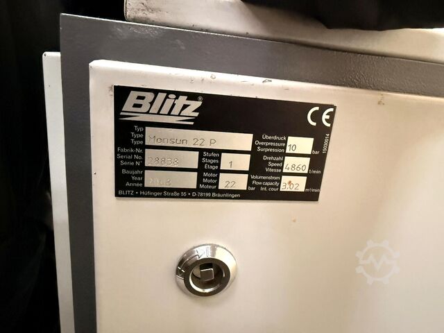 Druckluftanlage BLITZ MONSUN 22 P