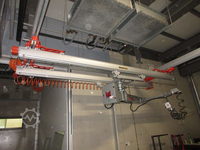 Kranhimmel Kran Hallenkran Kranbahn Demag Portalkran KBK2 500KG Kettenzug KBK II 4x4m 120Kg Dalmec Manipulator