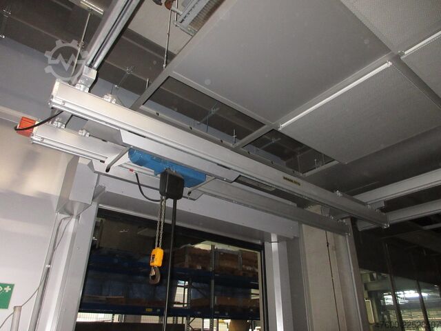 Kranhimmel Kran Hallenkran Kranbahn Demag Kranbahn KBK2 800KG 3x4m Zubehör Kettenzug DKES KBK 2 II KBK2 800Kg 3x4m