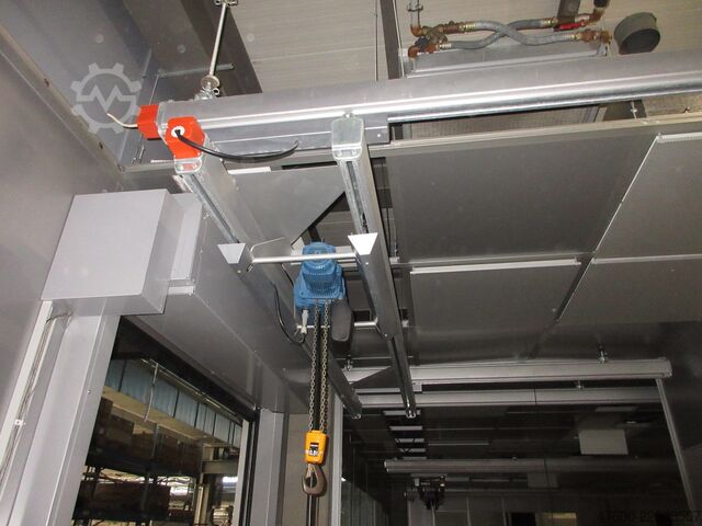 Kranhimmel Kran Hallenkran Kranbahn Demag Kranbahn KBK2 800KG 3x4m Zubehör Kettenzug DKES KBK 2 II KBK2 800Kg 3x4m