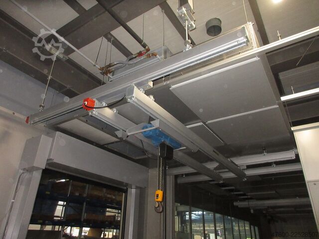 Kranhimmel Kran Hallenkran Kranbahn Demag Kranbahn KBK2 800KG 3x4m Zubehör Kettenzug DKES KBK 2 II KBK2 800Kg 3x4m