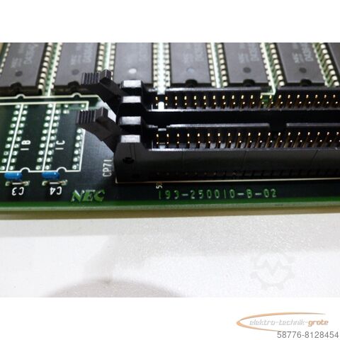 Component NEC 193 250010-B-02 / (0CC) 193-230010VACAAD Board
