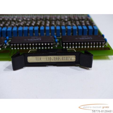 Component  Nestal TAC / TEX 110.240.6185a / TEX 110.240.6187a Elektronikmodul