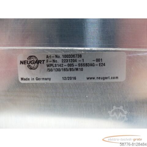 Component Neugart WPLS142-005 - SSSB3AG - E24/50/130/165/B5/M10 SN:2231204-1  !