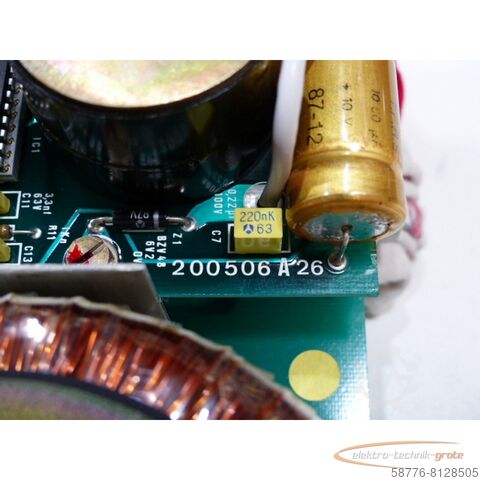 Component NUM FS 200504B 200 506 A 26 Alimentation / Netzteil