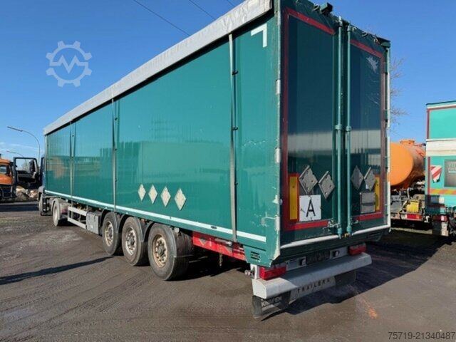 Walking floor semitrailer Knapen K100 / KT01 92m3/10mm/Remote Control