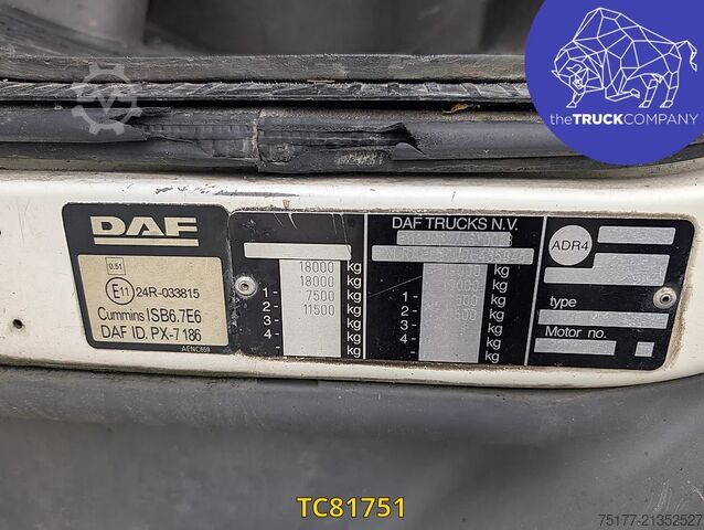 Refrigerated/frozen transport DAF LF Euro6