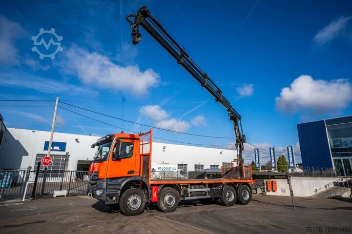Open body MERCEDES AROCS 3243+HIAB XS211 EP5 HI DUO /5 X
