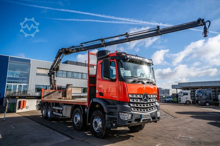 Open body MERCEDES AROCS 3243+HIAB XS211 EP5 HI DUO /5 X