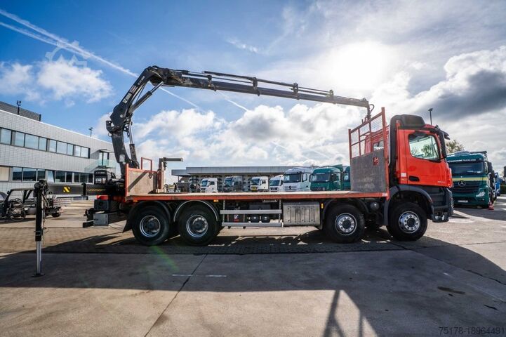 Open body MERCEDES AROCS 3243+HIAB XS211 EP5 HI DUO /5 X
