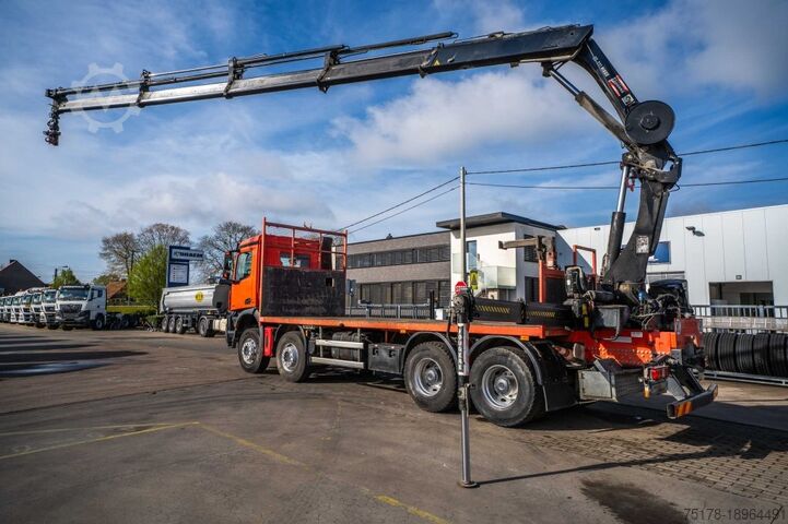Open body MERCEDES AROCS 3243+HIAB XS211 EP5 HI DUO /5 X