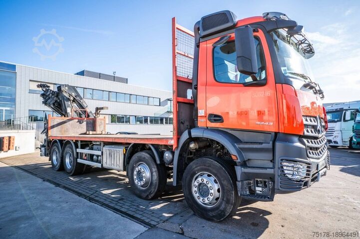 Open body MERCEDES AROCS 3243+HIAB XS211 EP5 HI DUO /5 X