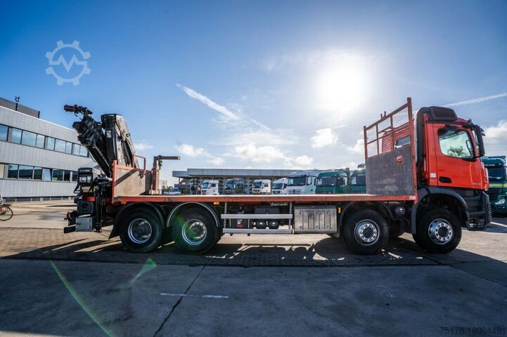 Open body MERCEDES AROCS 3243+HIAB XS211 EP5 HI DUO /5 X