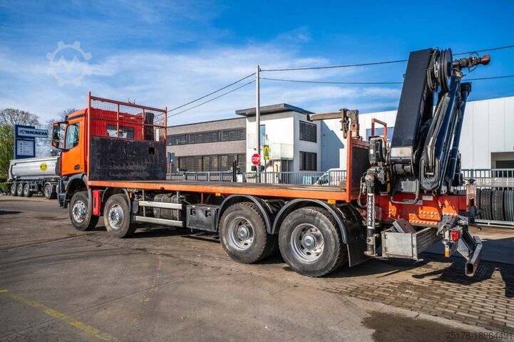 Open body MERCEDES AROCS 3243+HIAB XS211 EP5 HI DUO /5 X