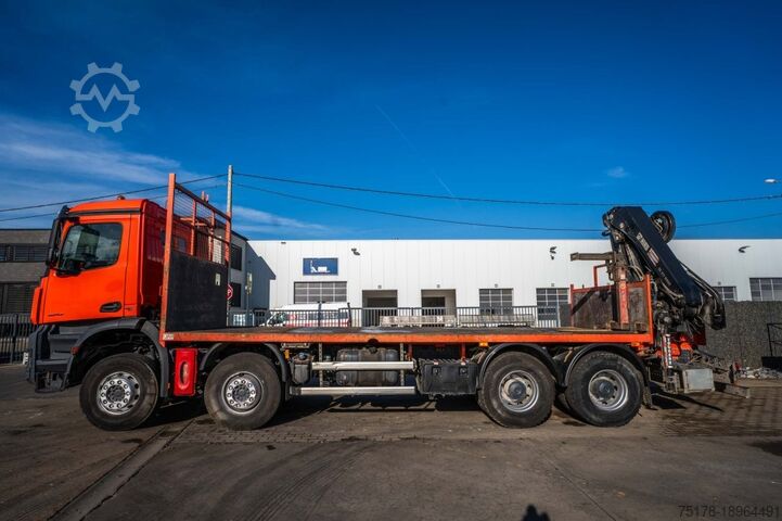 Open body MERCEDES AROCS 3243+HIAB XS211 EP5 HI DUO /5 X