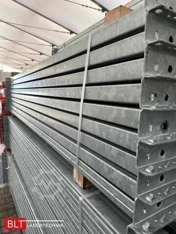 Pallet rack 19,6 lfm Palettenregale für Außenbereich H: 4,5m , 3000 kg Fachlast , FVZ