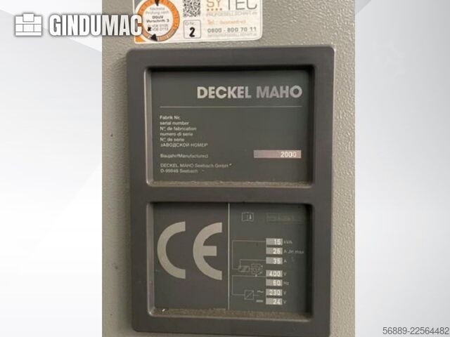 DECKEL MAHO DMU 35M DECKEL MAHO DMU 35M
