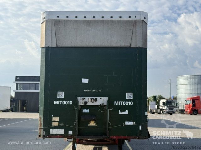 Auflieger mit Pritsche & Plane Schmitz Cargobull Curtainsider Mega