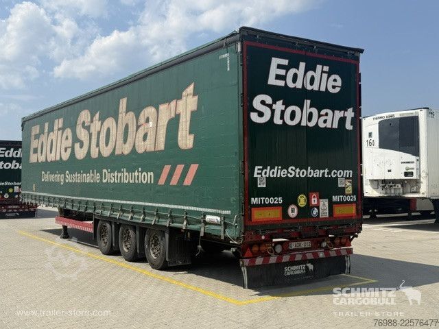 Auflieger mit Pritsche & Plane Schmitz Cargobull Curtainsider Mega