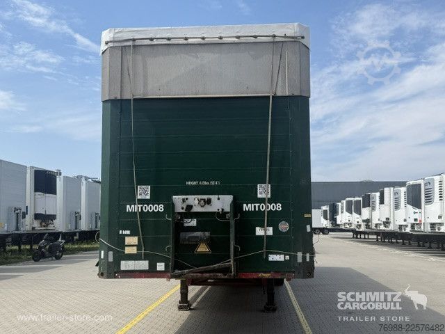 Auflieger mit Pritsche & Plane Schmitz Cargobull Curtainsider Mega