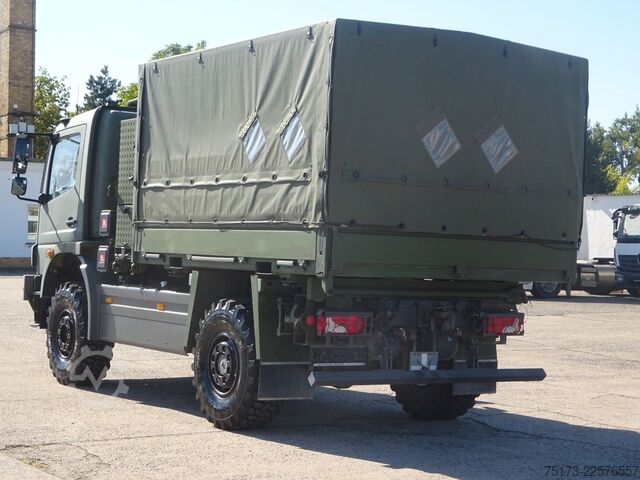 LKW mit Pritsche & Plane MERCEDES-BENZ 1018A Atego II 4x4 Pritsche/ Plane