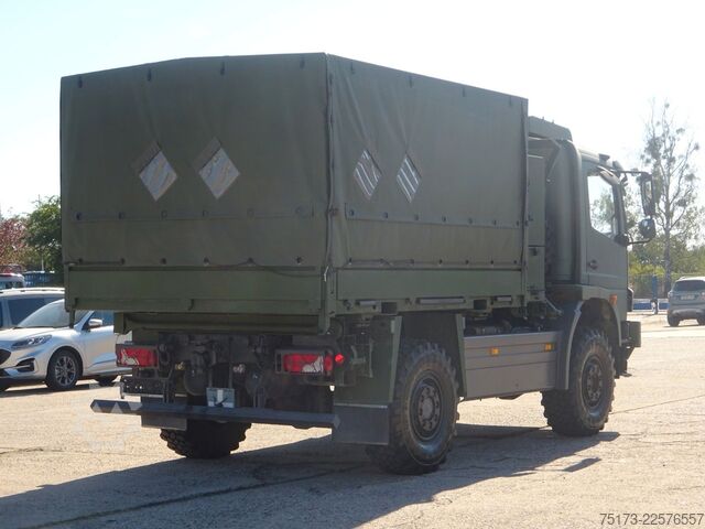 LKW mit Pritsche & Plane MERCEDES-BENZ 1018A Atego II 4x4 Pritsche/ Plane