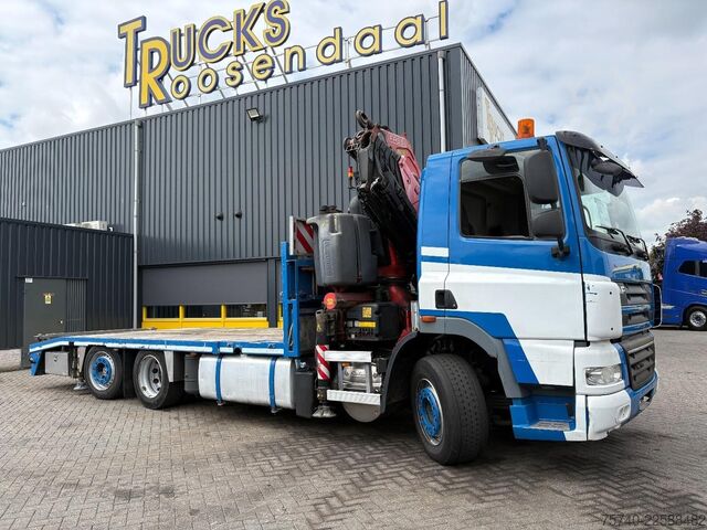 Autotransporter DAF CF 85.410 + FASSI F365A - 6X EXT. + REMOTE + 6X...