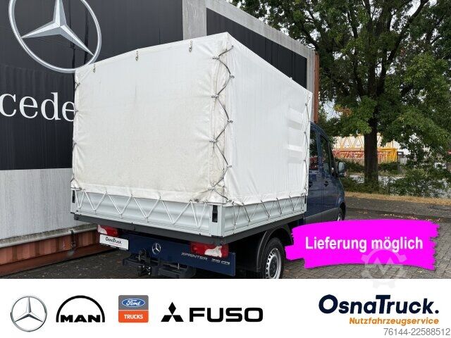 Transporter mit Pritsche & Plane Mercedes-Benz Sprinter 215 CDI DOKA Pritsche/Plane Klima, MBUX