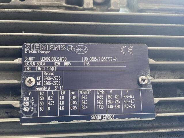 Radial fan 10,000 m³/h, extraction fan, extraction blower, ventilator, blower NICOTRA - Gebhard P2M-M3M4J-RRB-ATEX RD/0