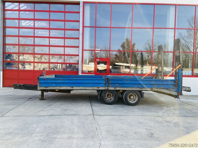 Low loader trailer  tt  Tandemtieflader
