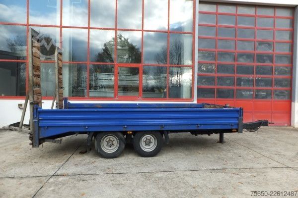 Low loader trailer Humbaur HBT10  Tandemtieflader