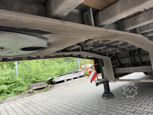 Low loader semitrailer Humbaur HTS30  3 Achs Satteltieflader, neuwertig